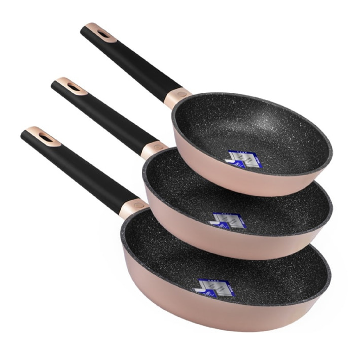Cecotec Set di Padelle Polka Experience 20-24-28 Bucket Set Gravity