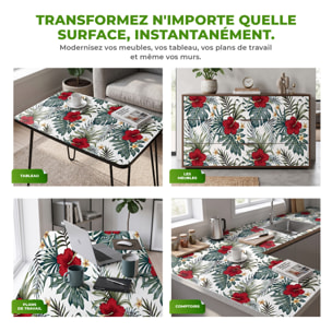 Sticker meuble tropical Machala 40 x 60 cm