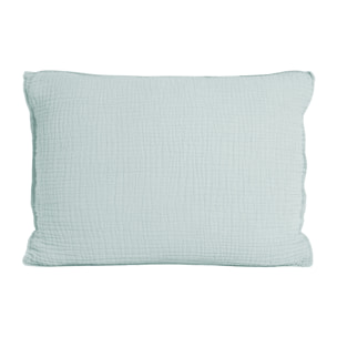 Taie d'oreiller en gaze de coton, SIMPLEMENT GAUFRÉ