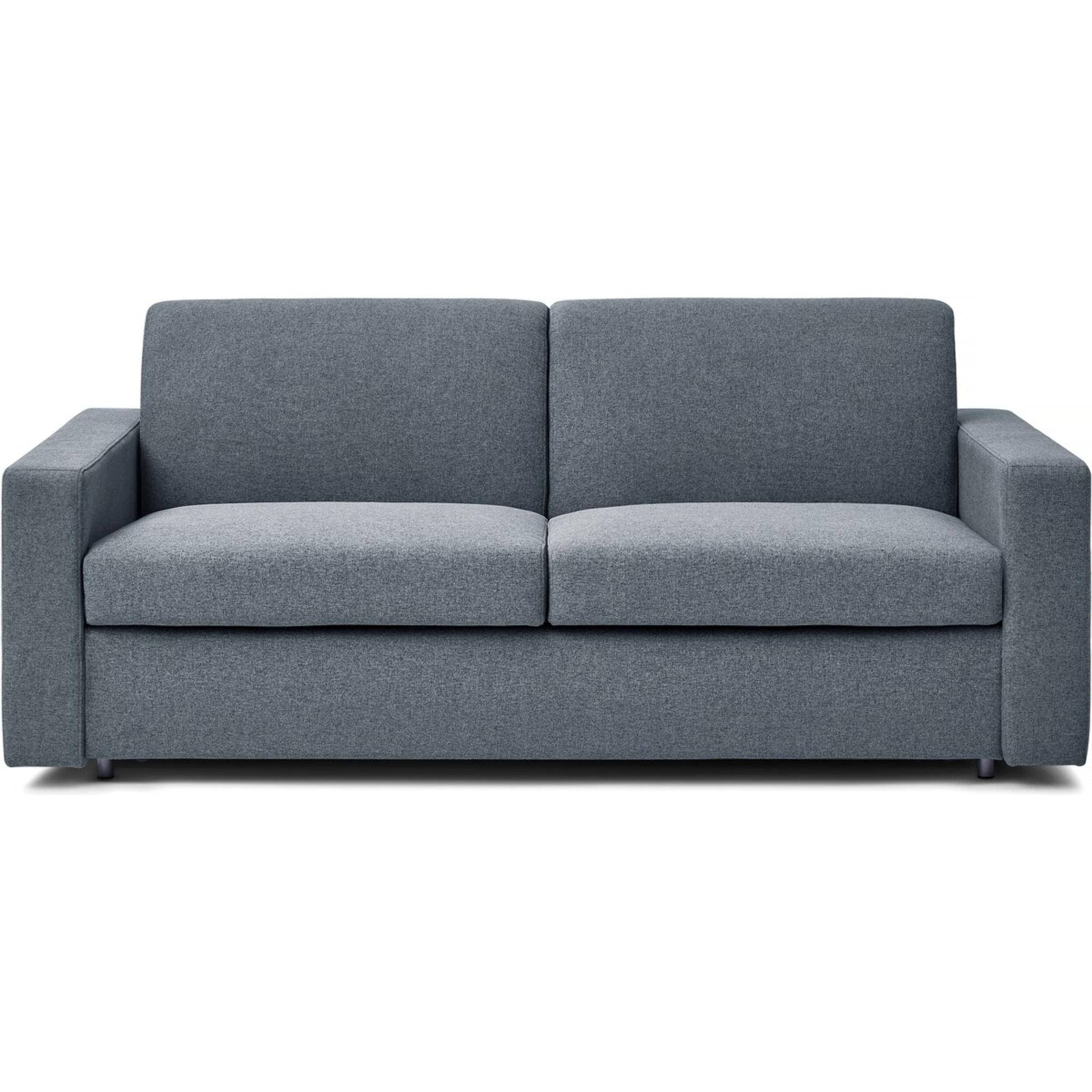 Canapé lit convertible express en tissu "Diana" - Gris