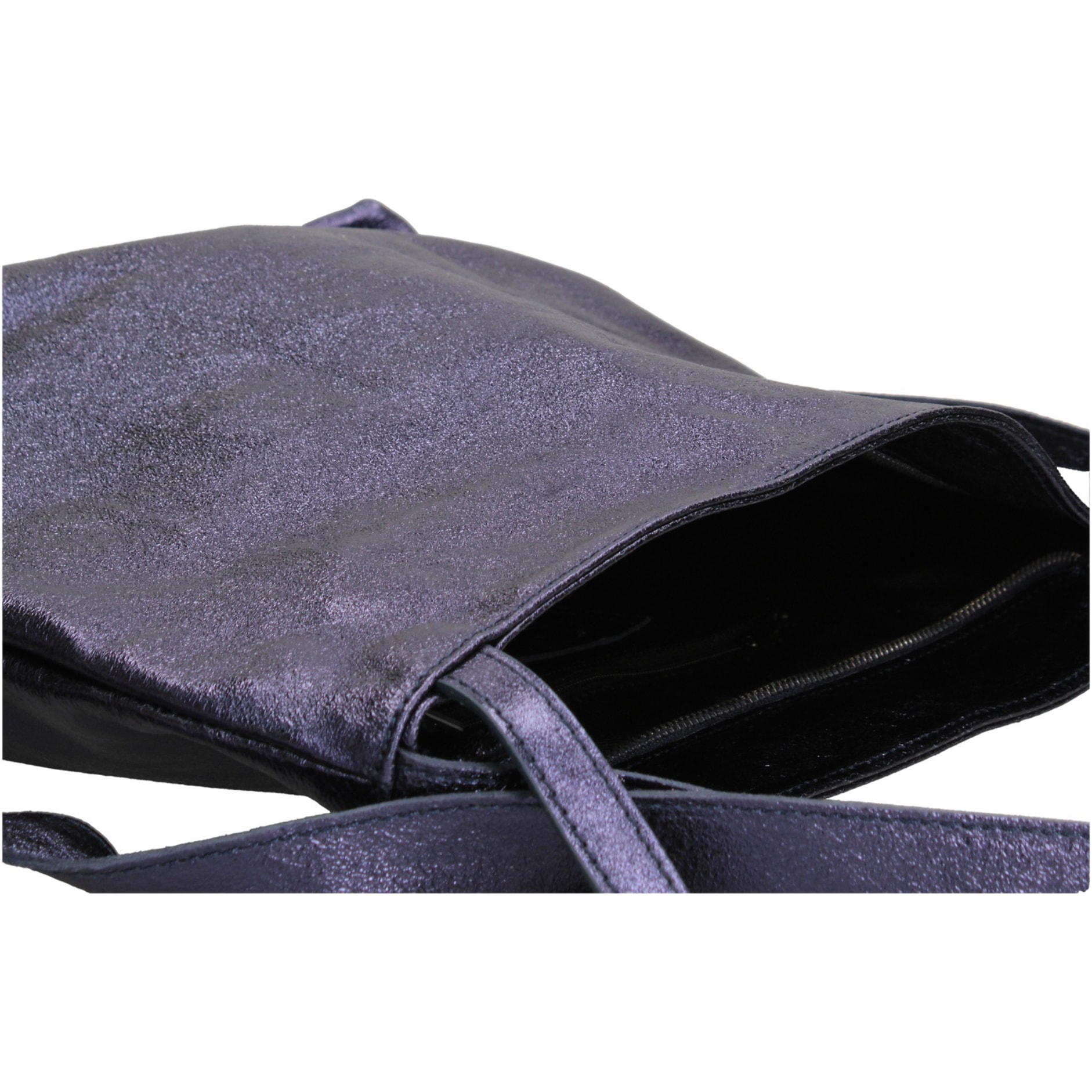 Borsa a mano da donna Made in Italy - Modello Edera Elite - 100% pelle - 37.0 x 37.0 x 9.0 cm