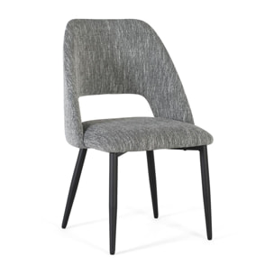 Silla de Tela 57 Cm Estilo Moderno Contemporáneo