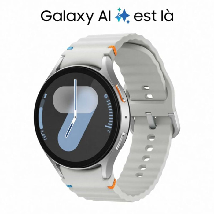 Montre connectée SAMSUNG Galaxy Watch7 Argent 44mm BT