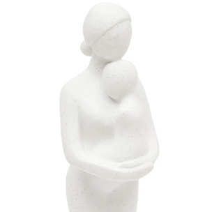 Famille déco Colin H.21cm blanc