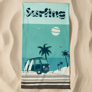 Serviette de plage microfibre - Surfango - 90x170cm - 220g/m²