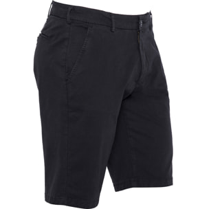 BERMUDA CHINO  SCHOTT BLACK