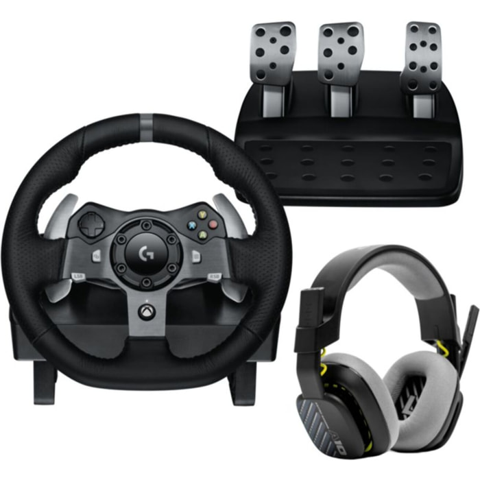 Volant + Pédalier LOGITECH VOLANT G920 + CASQUE ASTRO A10