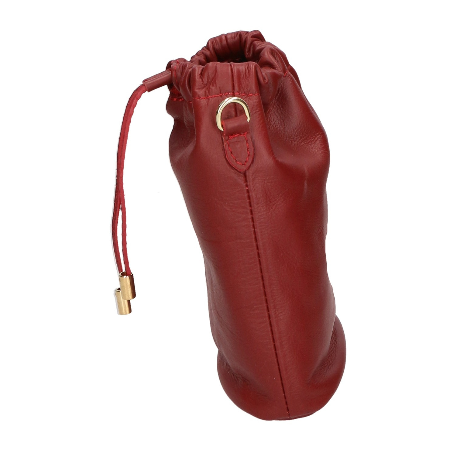 Borsa a sacca da donna - Modello Angela - Vera pelle - 16.0 x 20.0 x 7.0 cm