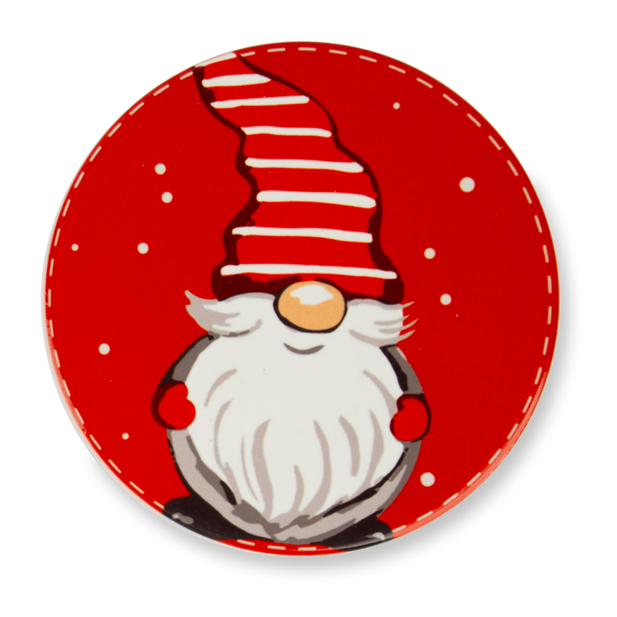 Set de 6 Dessous de Verre Excelsa - Gnomo, Dolomite Multicolore avec Base en Liège