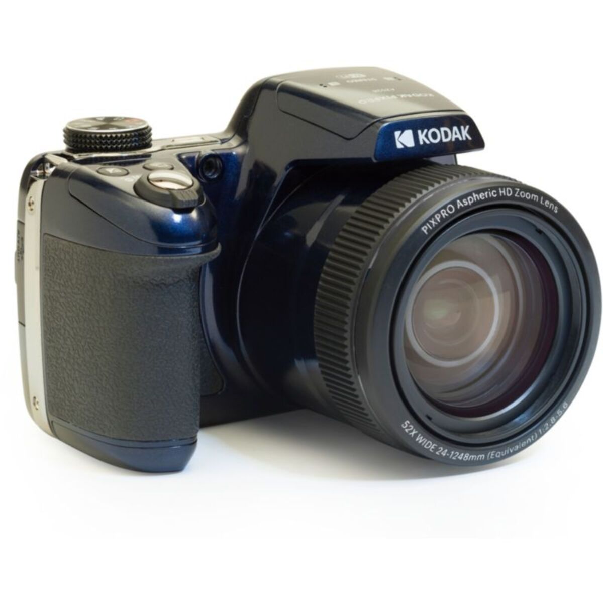 Appareil photo Bridge KODAK AZ528 Bleu + 2eme Batt + etui