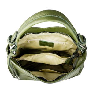 Borsa a spalla Cheval Firenze Giuditta Verde Militare