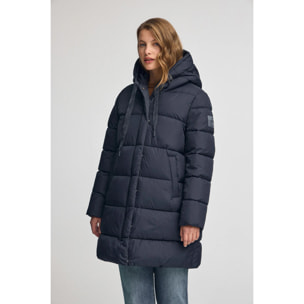 Chaqueta Gaia Reversible azul marino con logo Polo Club