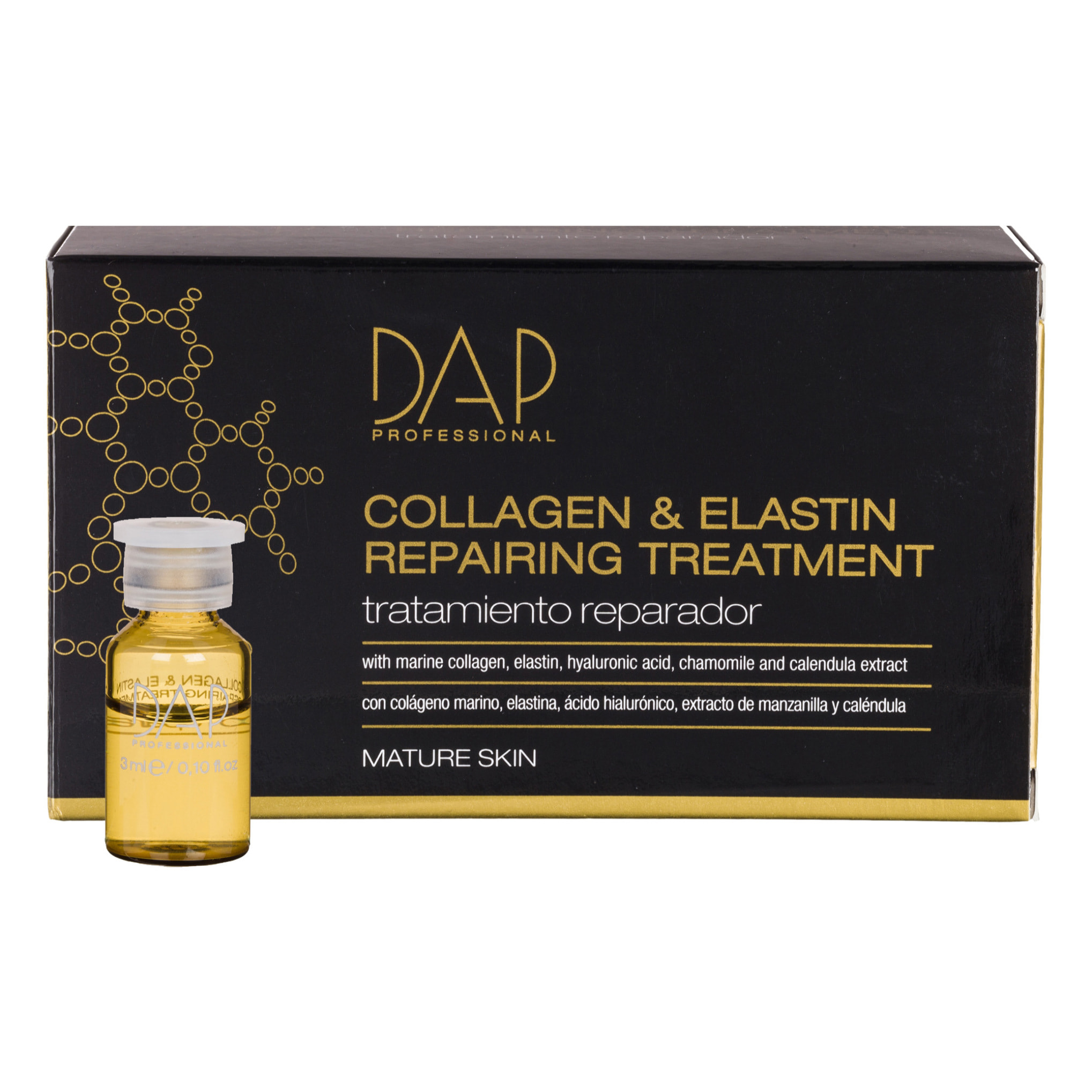 Fiale Di Bio Shock Riparatore Collagene Ed Elastina 12 Fiale X 3 Ml.