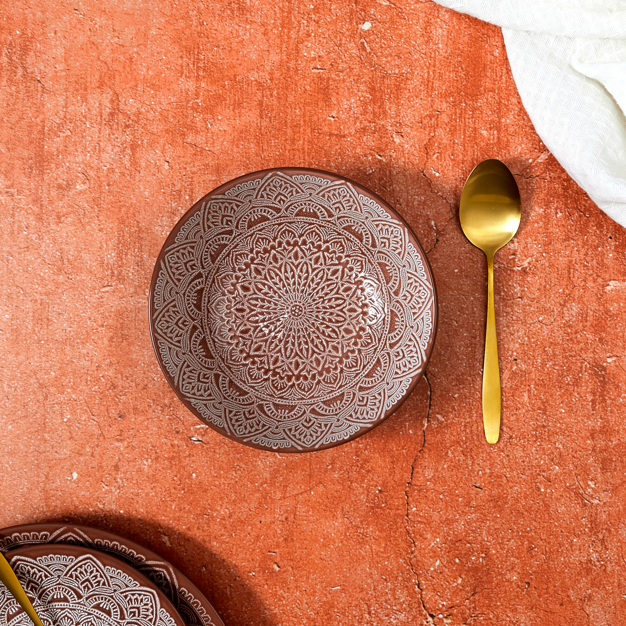 Assiette Creuse Sahara Terracotta 18.5cm