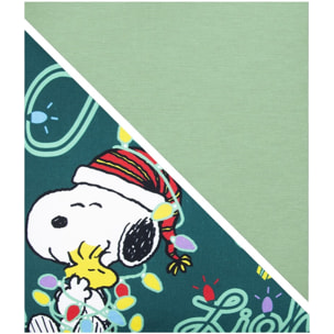 Cuscino arredo Excelsa – Peanuts Shiny And Bright, Cotone verde