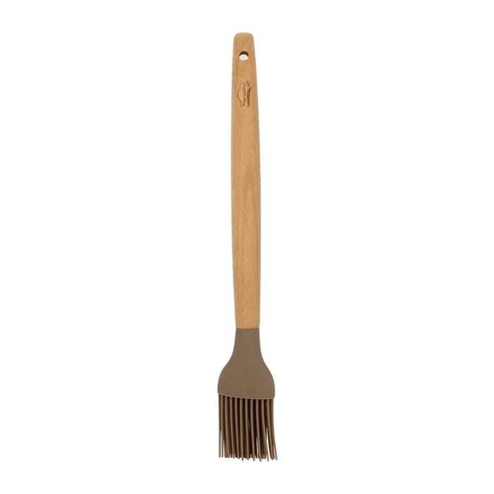 Pinceau en silicone et manche en bois  ELIOTT