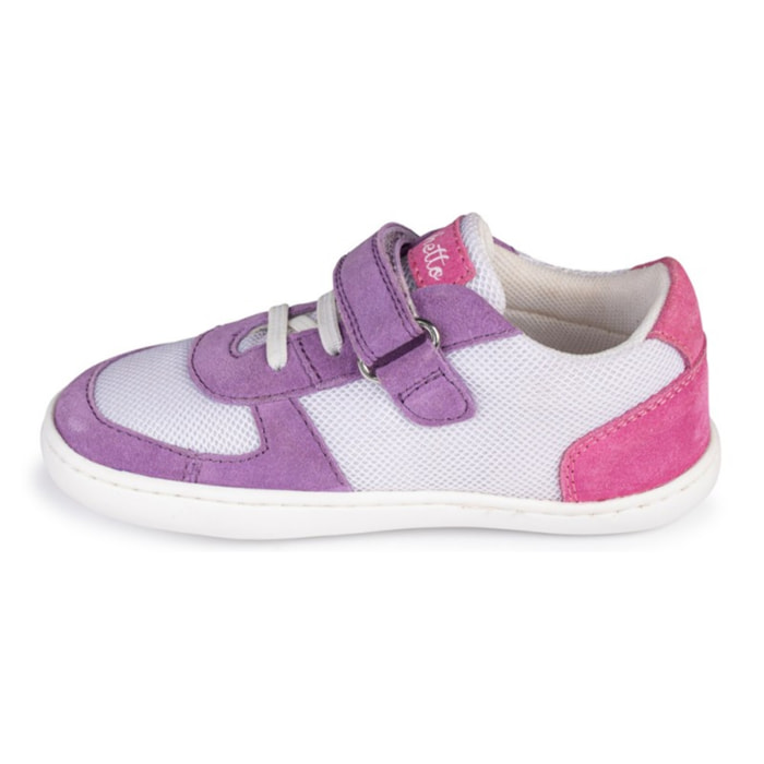 DEPORTIVO RAYO BAREFOOT BLANCO/MORADO – FLEXIBILIDAD TOTAL