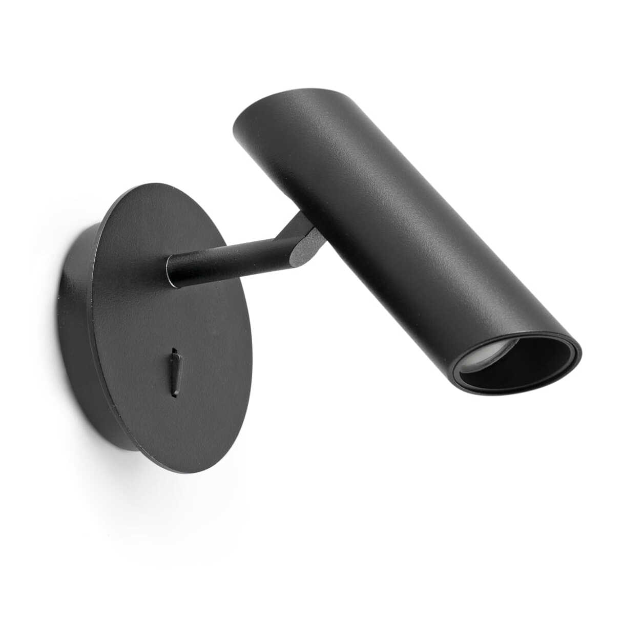 LEO Lampada da parete nera