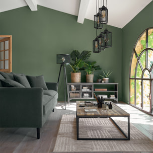 Table basse "Edena" - métal & bois d'acacia