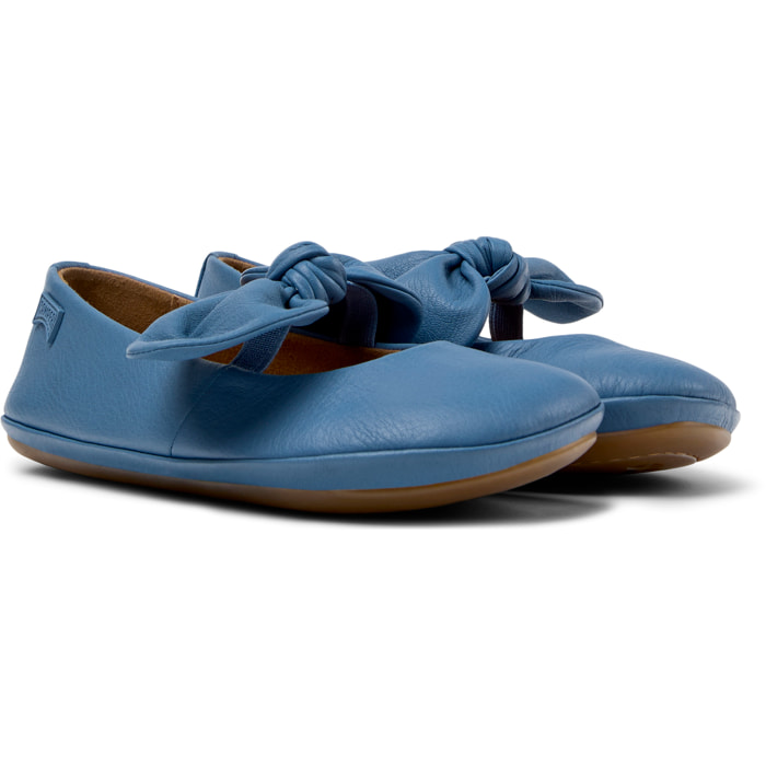 Bailarinas - CAMPER Right - Azul - Cuero liso