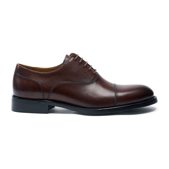 Scarpa Oxford British Passport Testa di moro