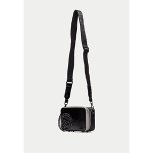 Bandolera  Negro plomo 20cm x 12cm x 7cm