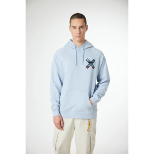 SUDADERA CON CAPUCHA CLASSIC ICE BLUE