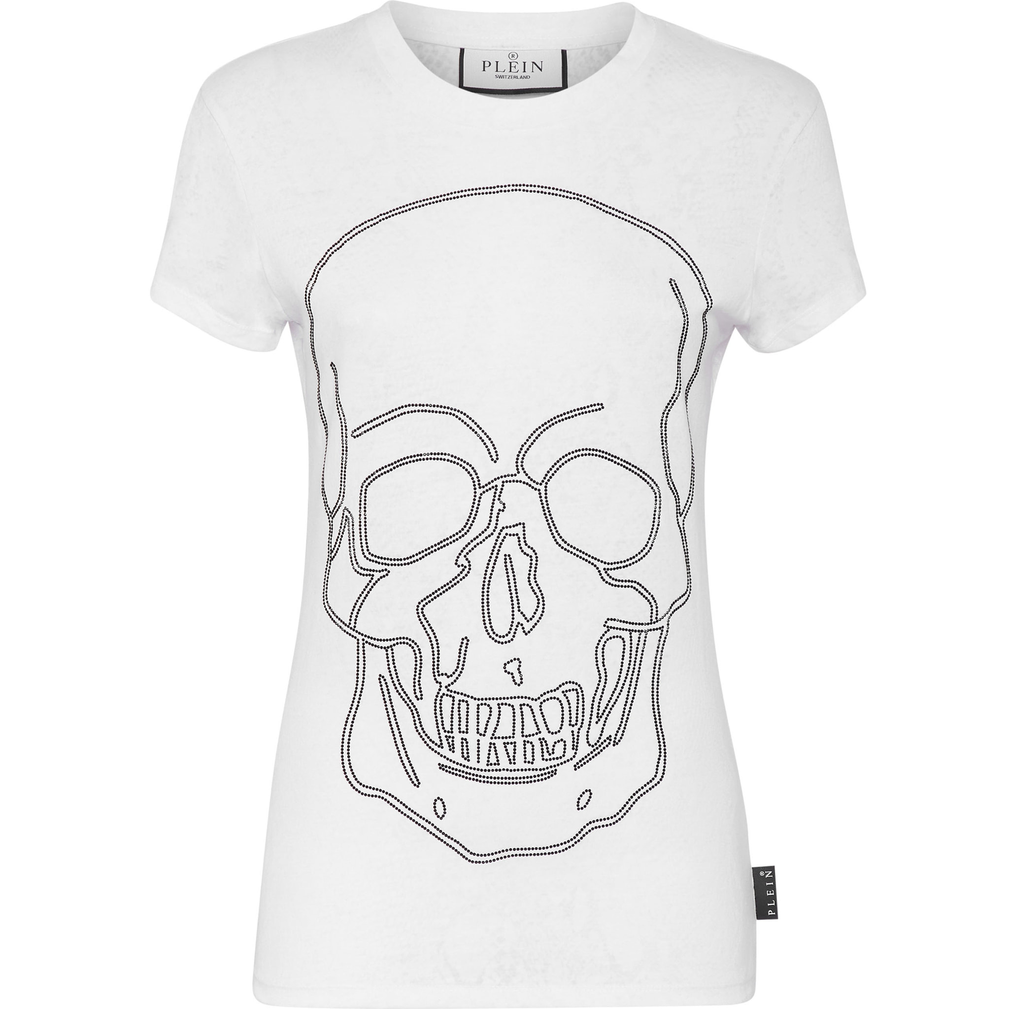 PHILIPP PLEIN Camiseta Cuello Redondo SKULL