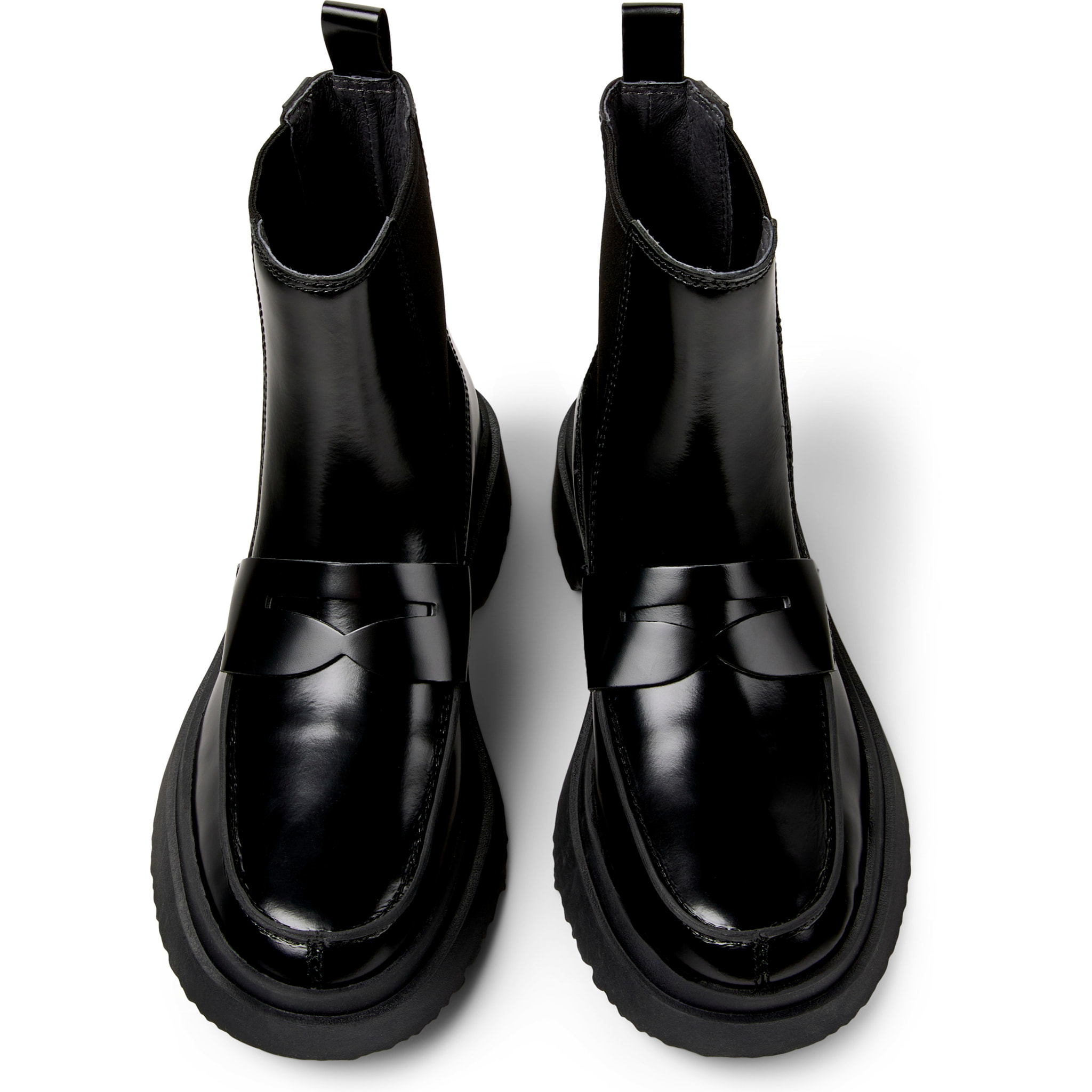 Stivaletti - CAMPER Walden - Nero - Pelle liscia