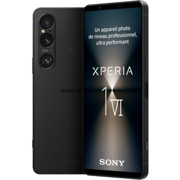 Smartphone SONY Xperia 1 VI Noir 256Go 5G