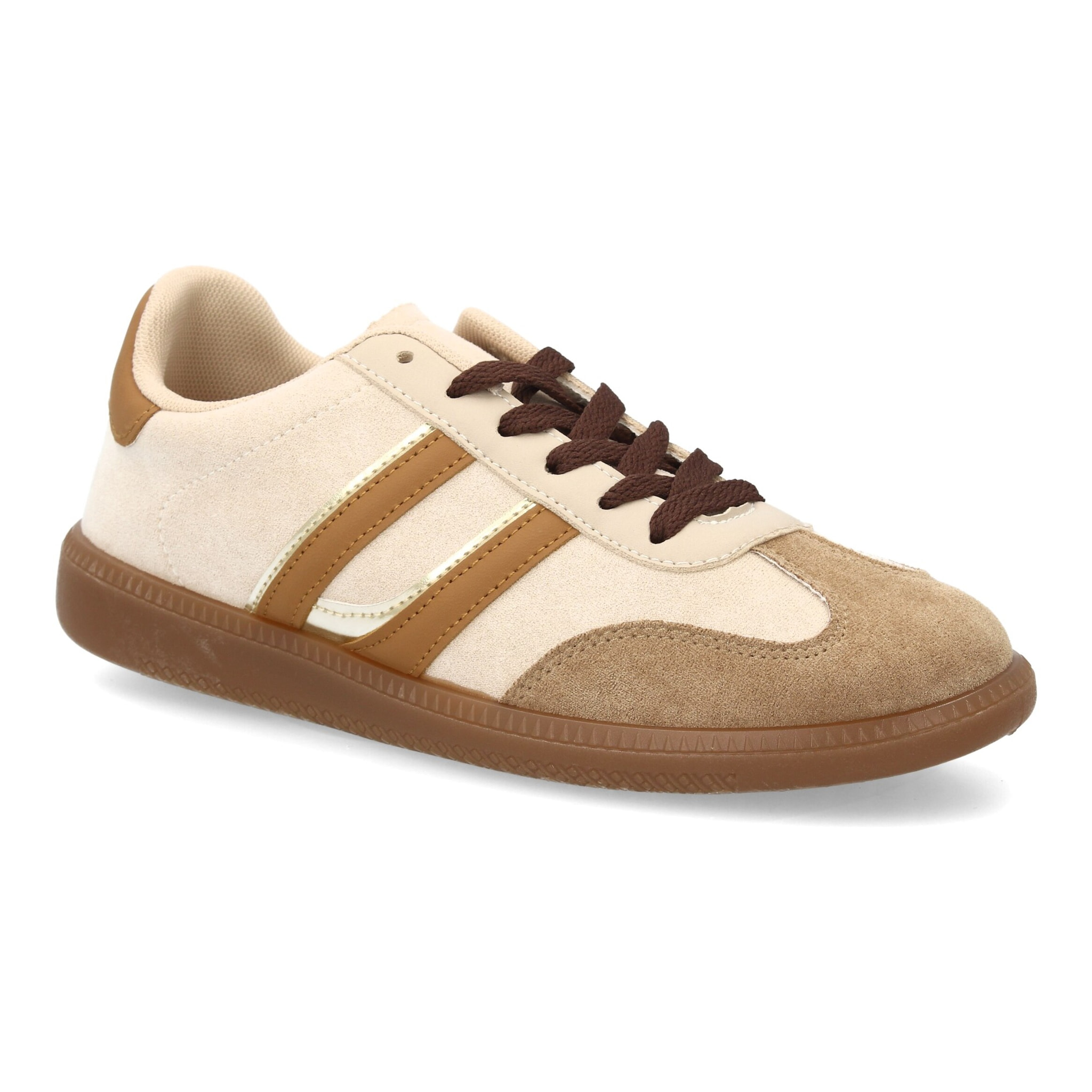 Zapatillas deportivas mujer casual efecto ante con cordones