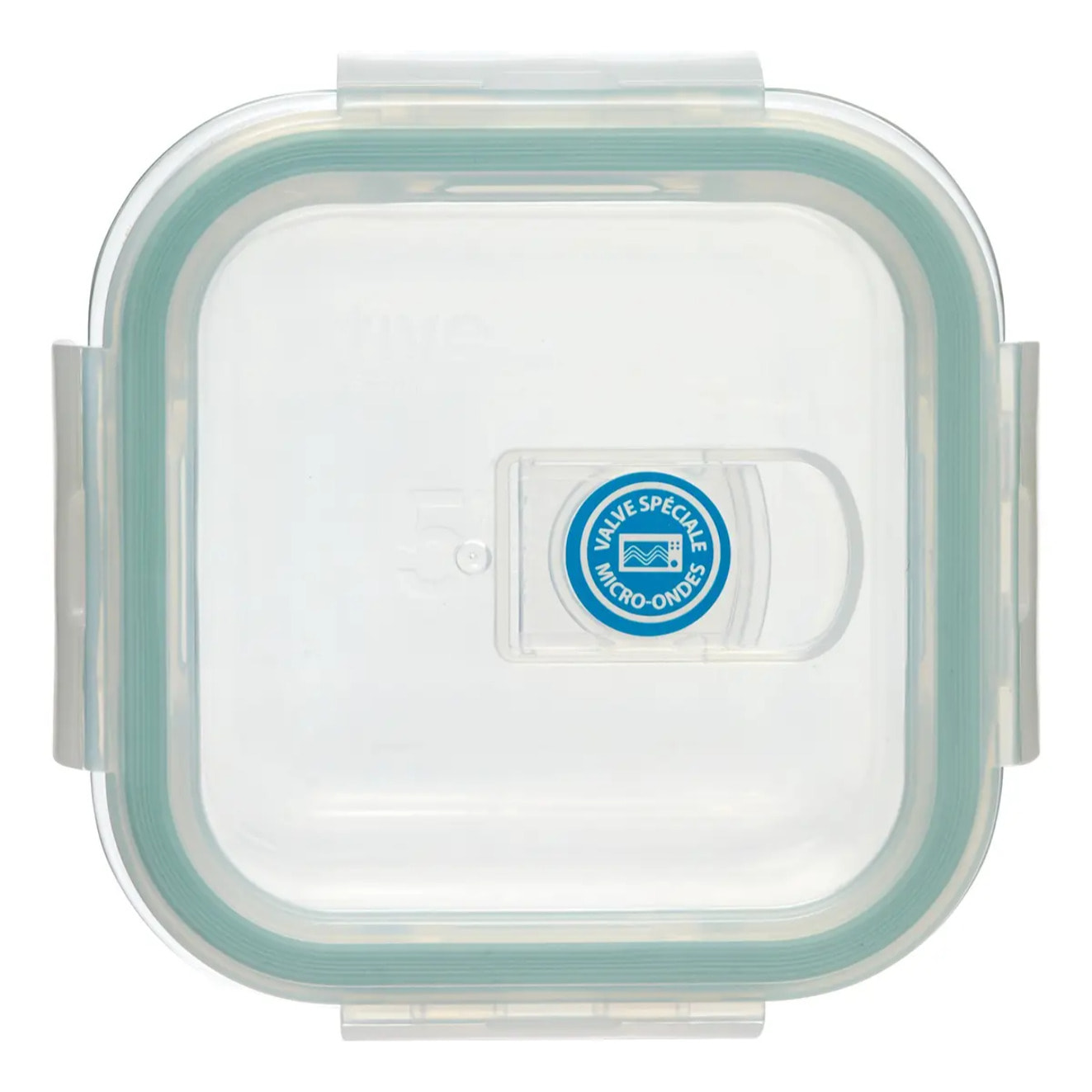 3 grandes boîtes carrées de conservation verre ClipEat