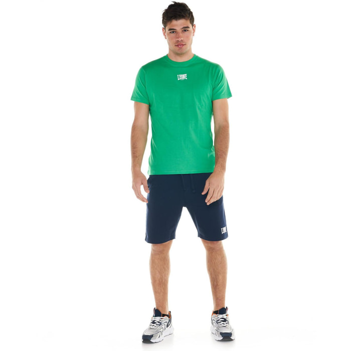 Completo set da uomo composto da t-shirt e pantaloncini Leone Basic