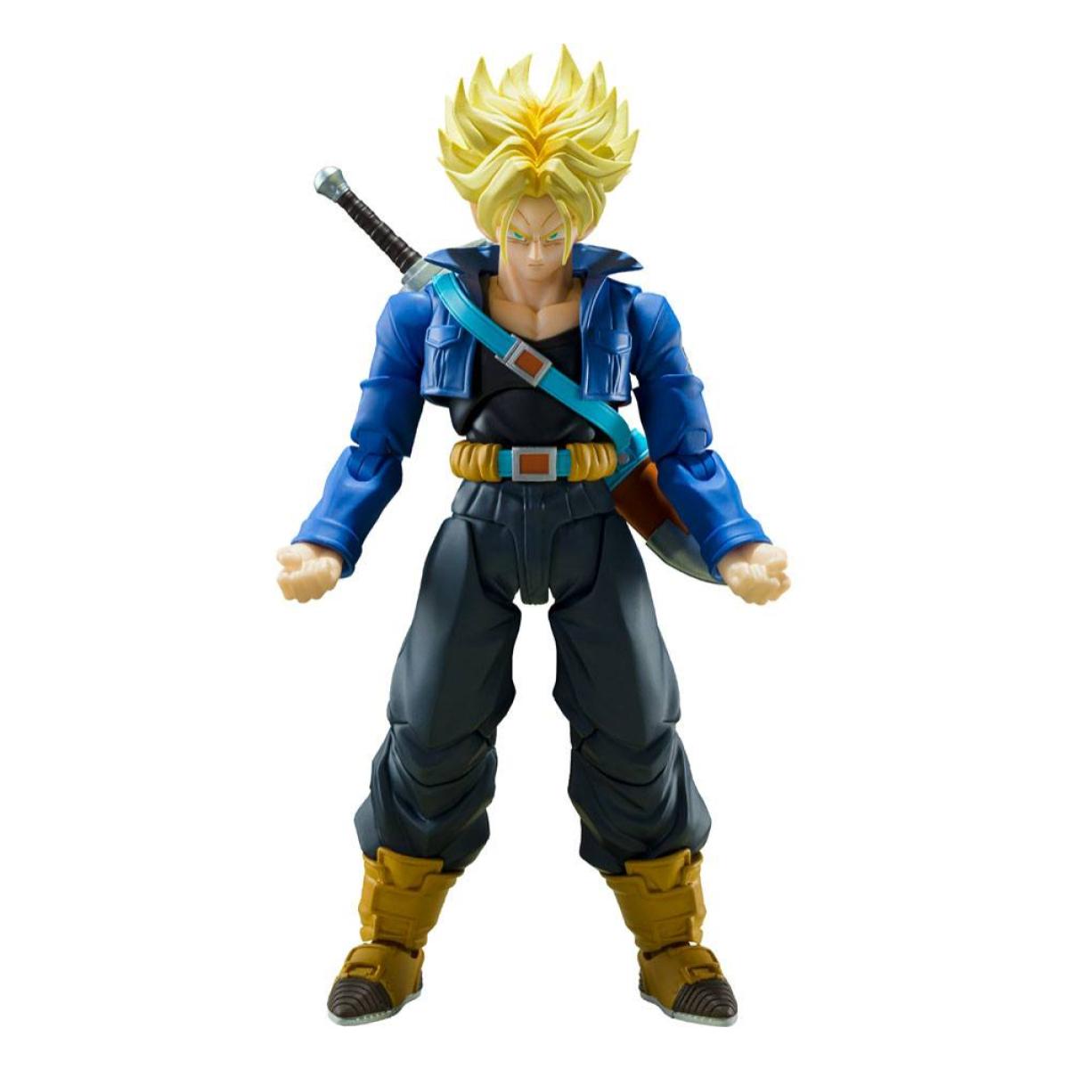 Dragon Ball Z S.h. Figuarts Action Figura Super Saiyan Trunks (the Boy From The Future) 14 Cm Bandai Tamashii Nations