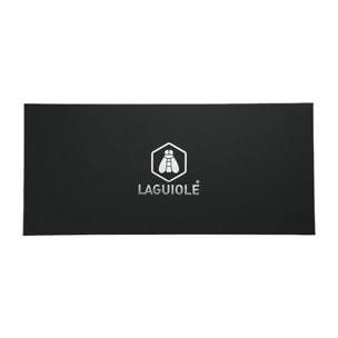 Couteau à légumes noir damas 21cm avec étui - "Core"