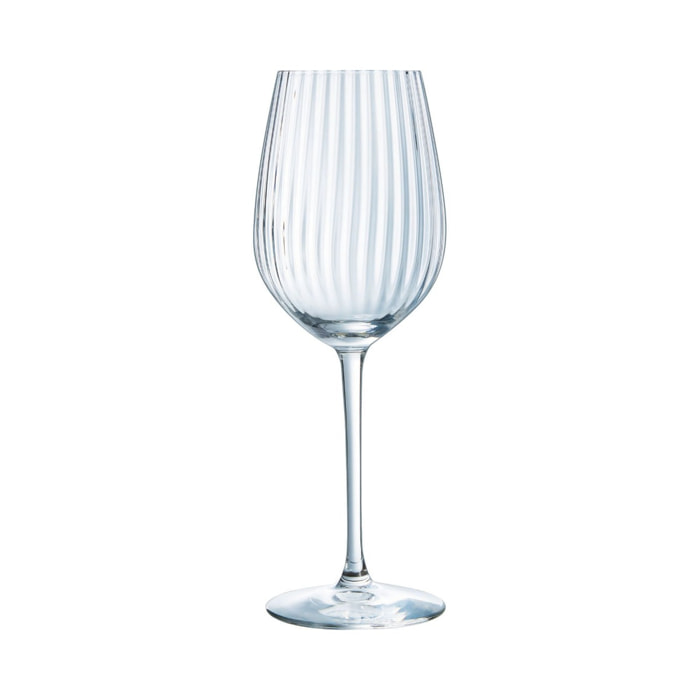 4 verres à pied 35 cl