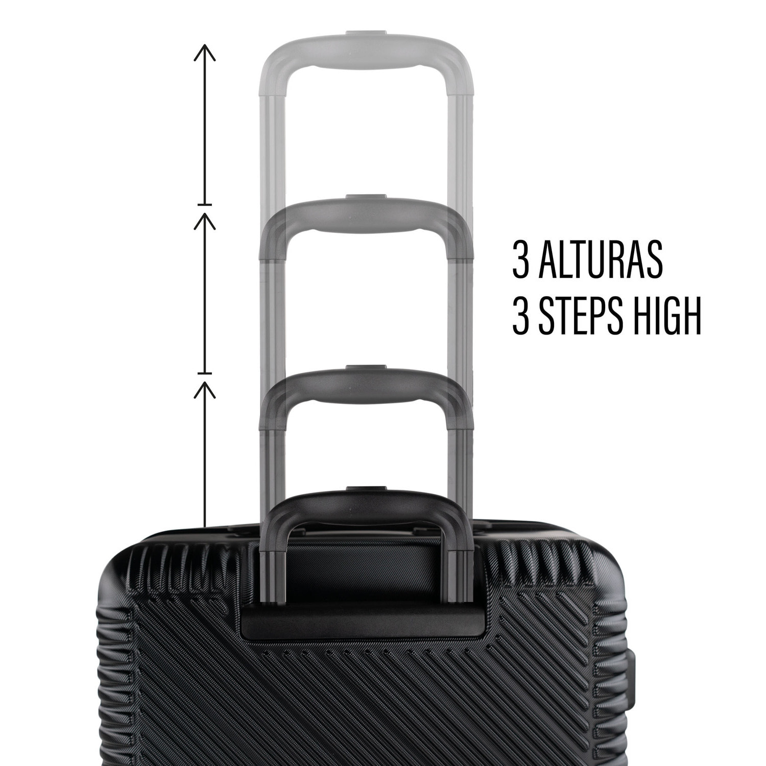 Juego De Maletas Pc Dkny Dkny-3105 Metro Negro