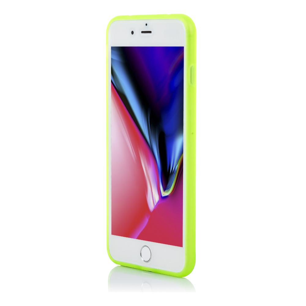 CARCASA TPU TRANSPARENTE CON COLOR IP 7 PLUS / IP8 PLUS