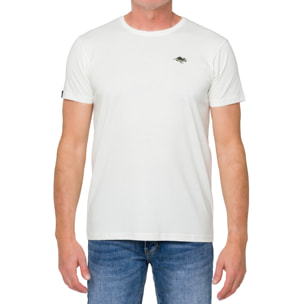 T-shirt in cotone 180 gr Hot Buttered Mistral bianco