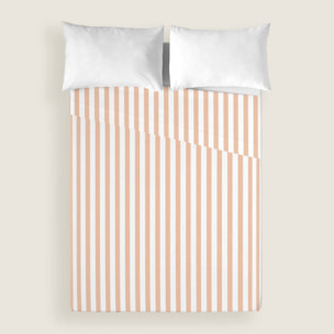 Juego de Sábanas Estampadas - Incluye 1 o 2 Fundas de Almohada - 100% Algodón - Costa Scarlet