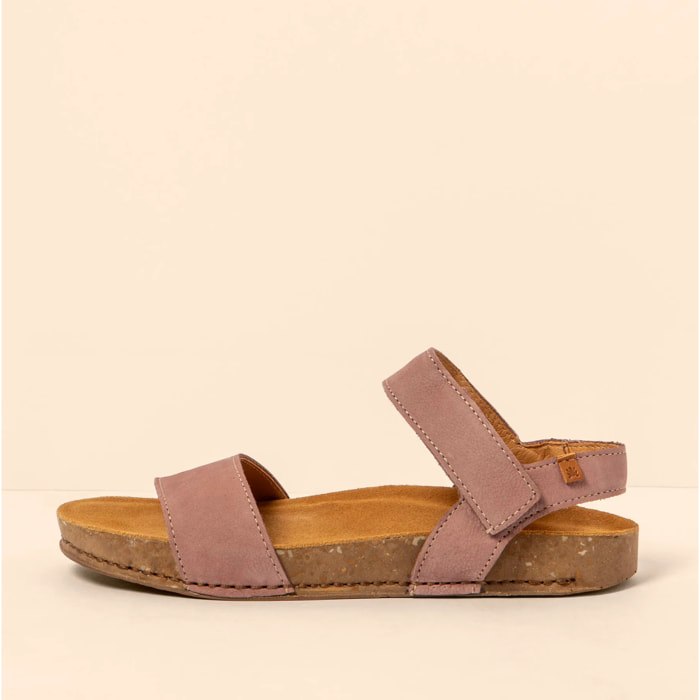 Sandalias N5790 NOBUCK LAVADO MALVA / BALANCE color Malva