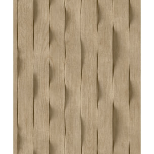 Papier peint effet pierre calcaire blanc texturé