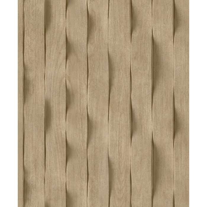 Papier peint effet pierre calcaire blanc texturé