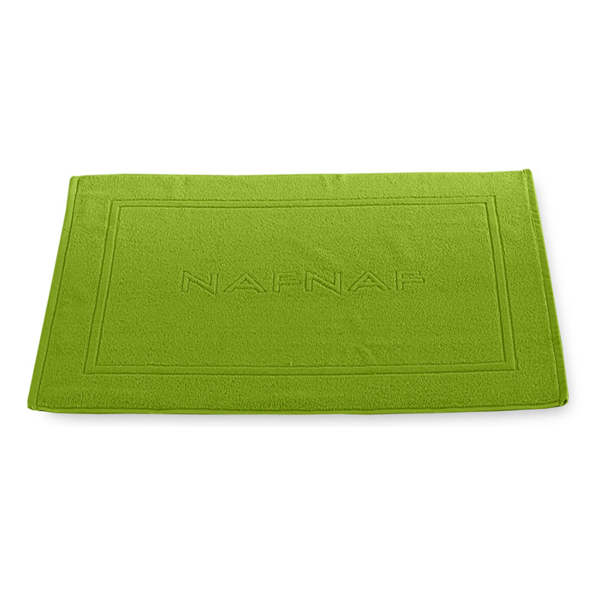 Tapis de bain CASUAL - coton 750 g/m2 - coloris vert