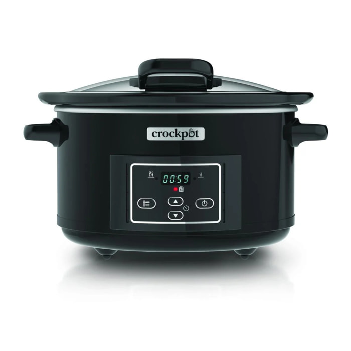 Crockpot olla cocción lenta 4,7 L CSC052X con tapa abatible