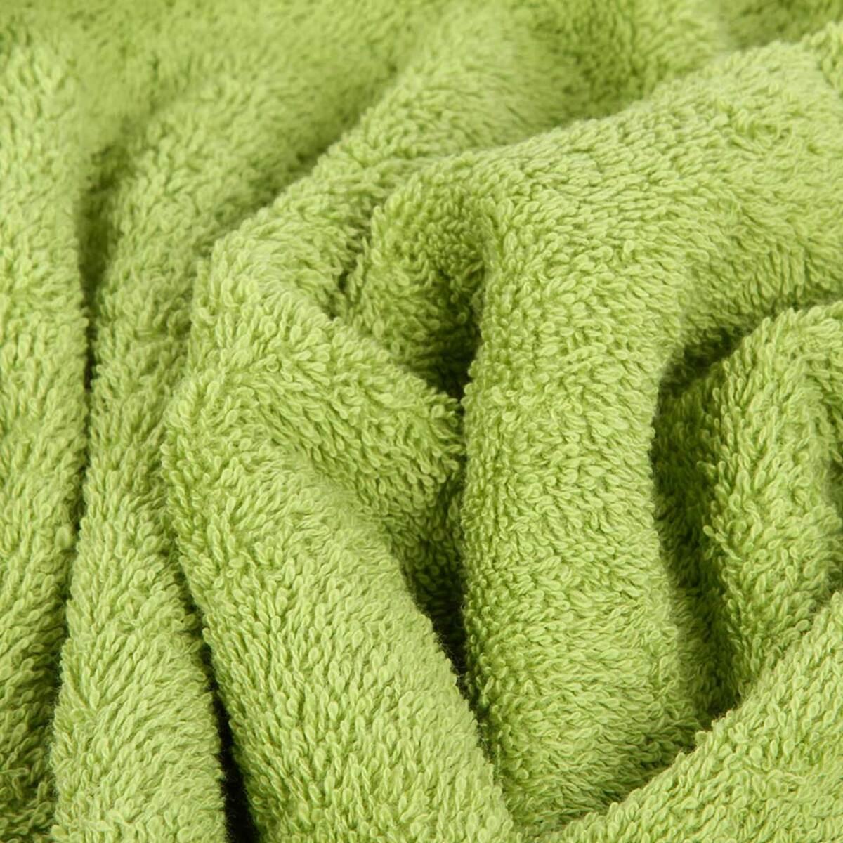 Drap de bain CASUAL - coton 500 g/m2 - vert