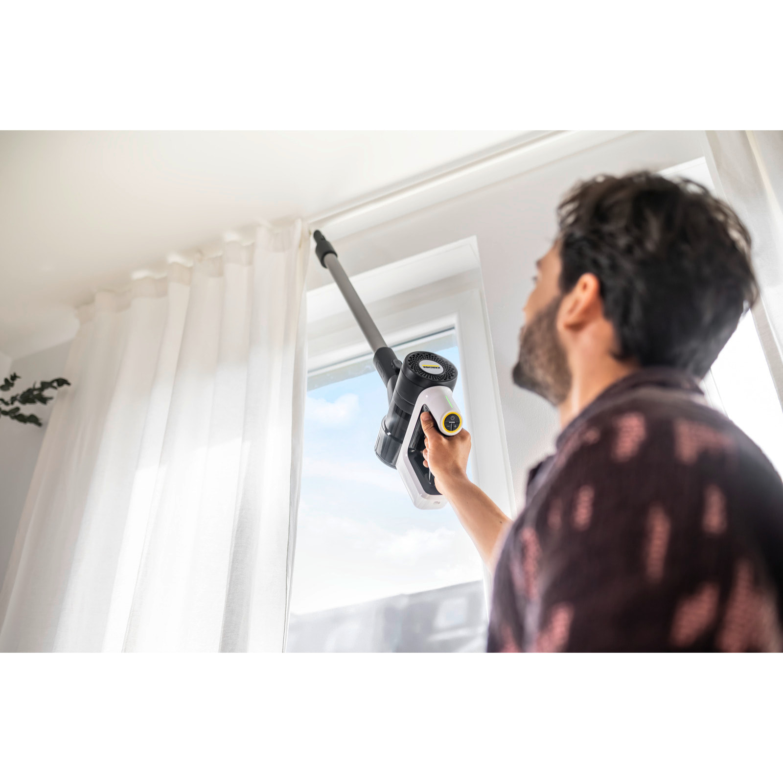 Aspirateur balai sans fil KARCHER VCS 3 Nano - autonomie 50 min - brosse turbo - filtre HEPA - chargeur USB-C