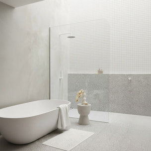 Tapis de bain Coton CUBO 50x80cm Blanc Spirella