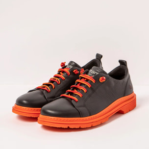 Zapatos 1897 NAPPA BLACK-ORANGE/ BIRMINGHAM color Black-orange