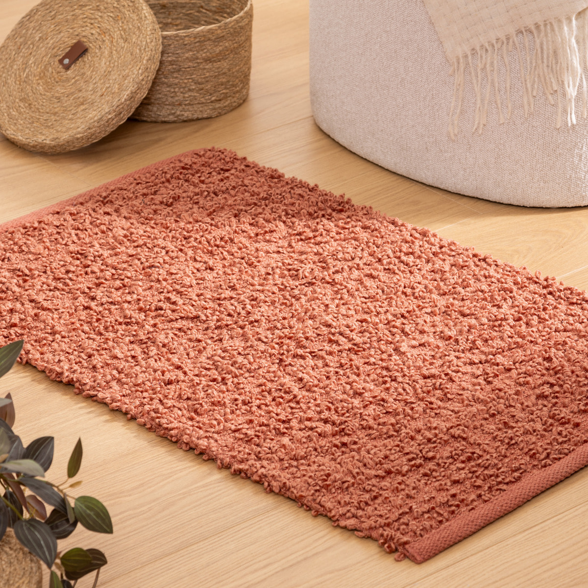 Tapis rectangulaire Soana bouclette 60x90cm